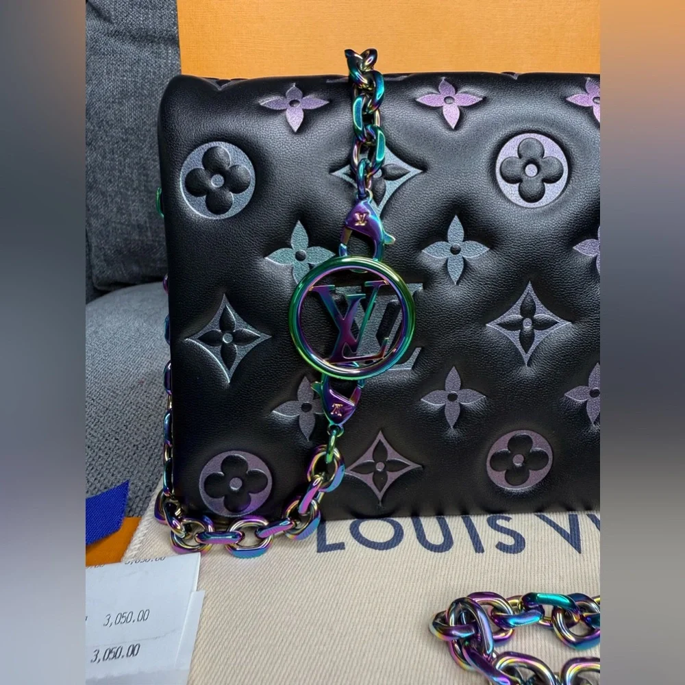 Louis Vuitton Coussin Pochette LV SKI collection Iridescent Hardware - Picture 7 of 17